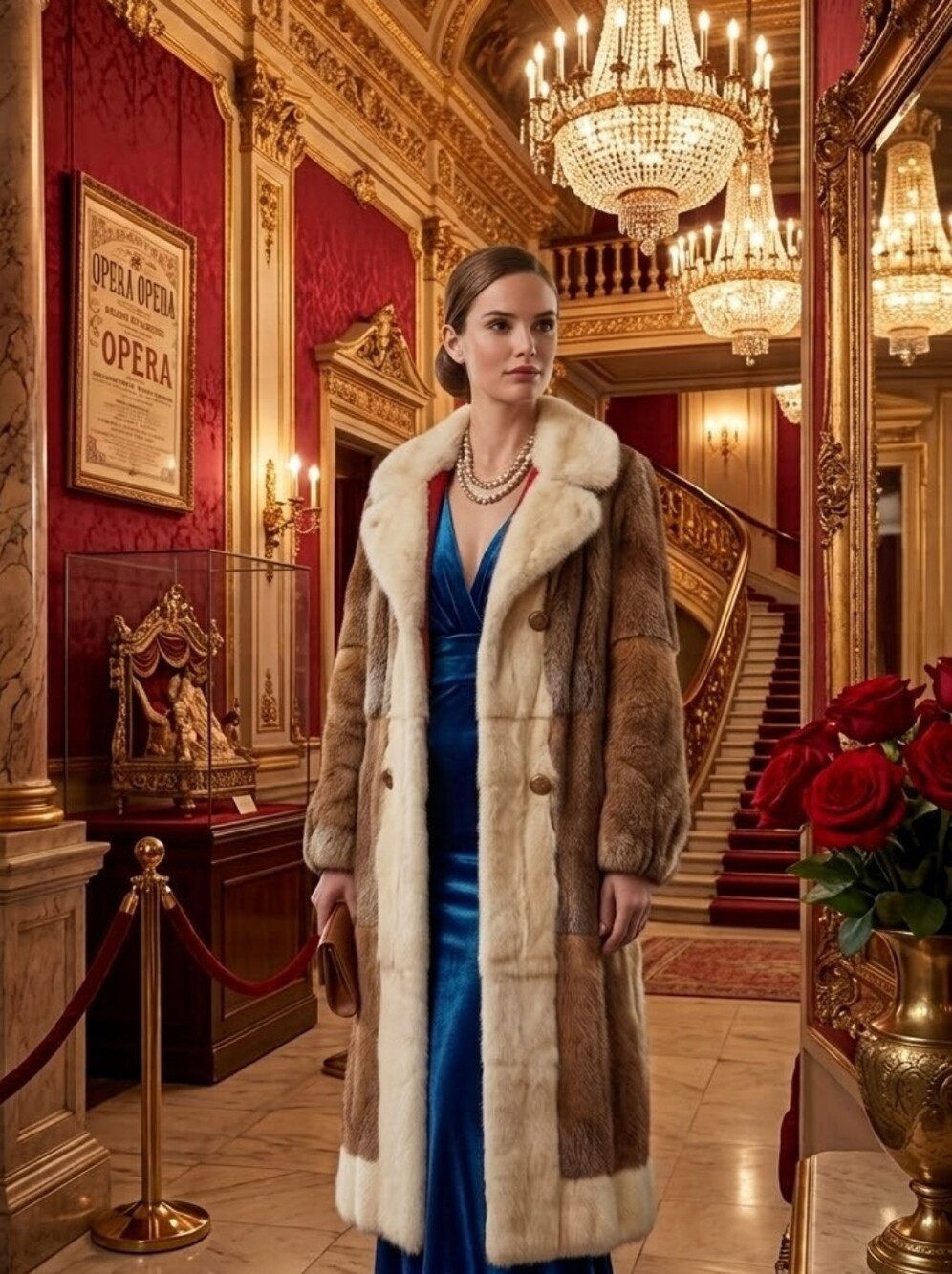Vintage Rabbit Fur Mink Coat *RARE FIND*